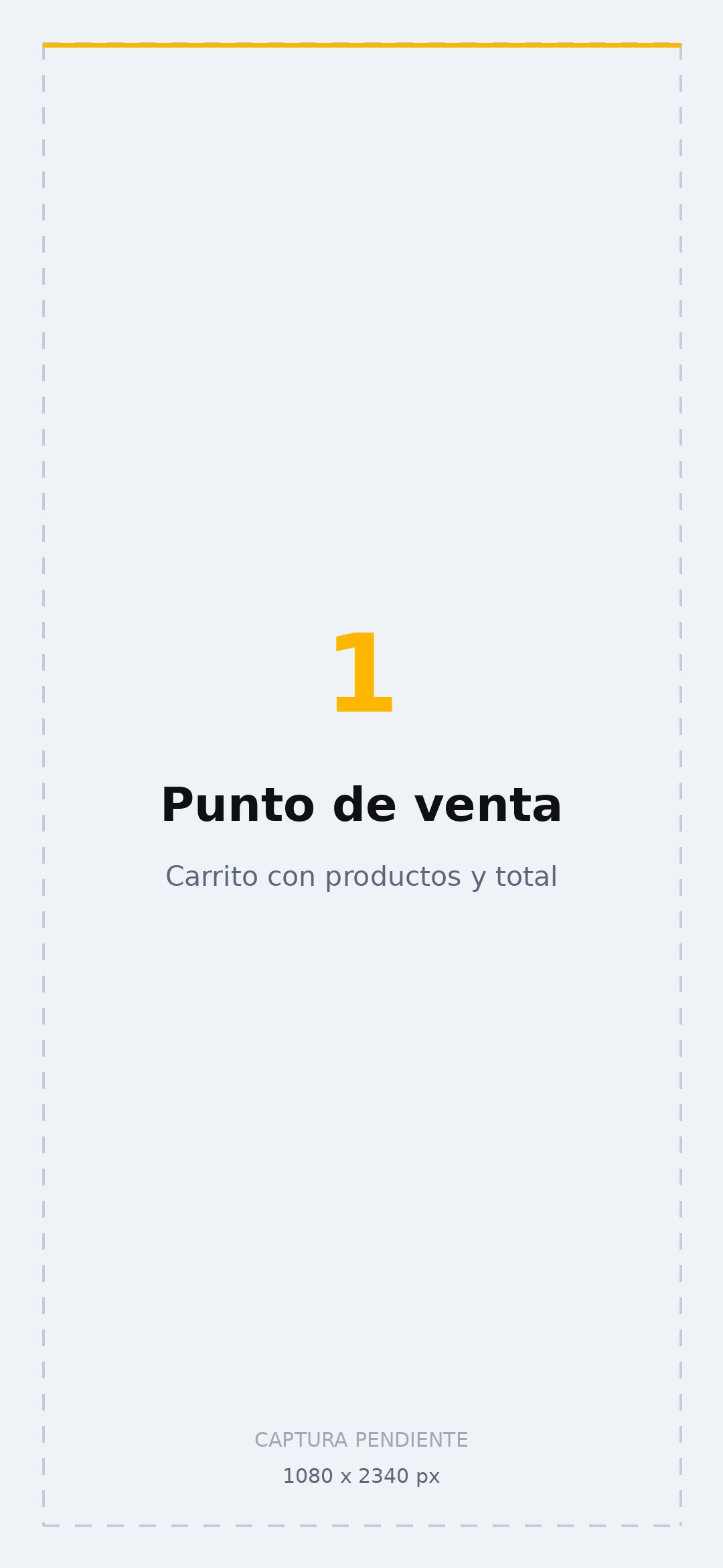Pantalla de ElVendedor: Punto de venta